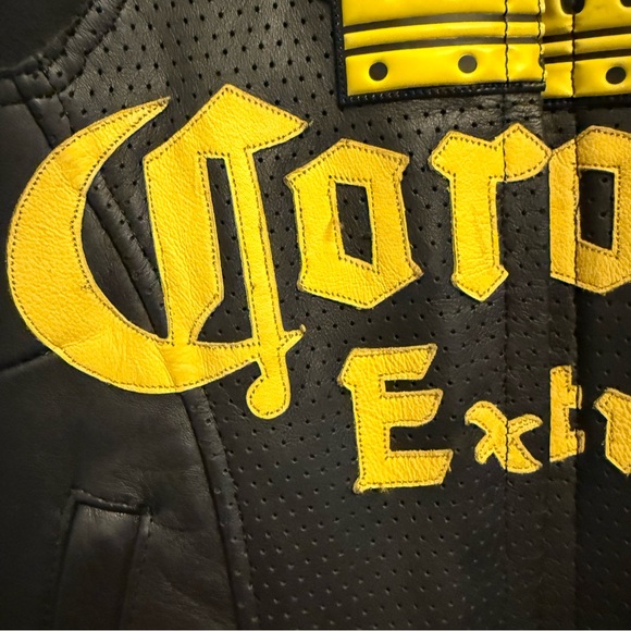 Ladies Corona Extra Corsa Black Leather Jacket - Picture 9 of 16